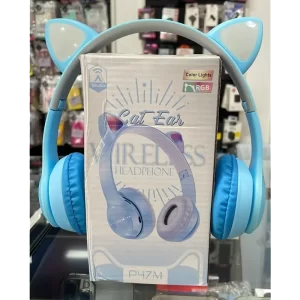 Auriculares inalambricos orejita de gato P47M
