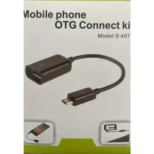 Cable OTG conector celular