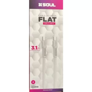 Cable tipo c flat soul