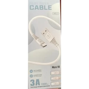 Cable usb Micro v8 3a