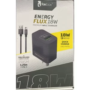 Cargador foxbox flux 18w