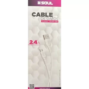 cable usb micro soul 2.4a